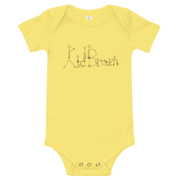 People Styled Logo Baby Suit